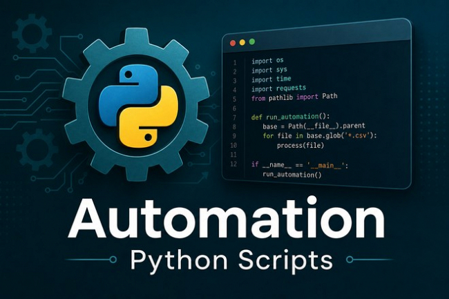 Скрипт автоматизации на Python 1