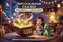 Напишу персонализированную детскую или терапевтическую сказку